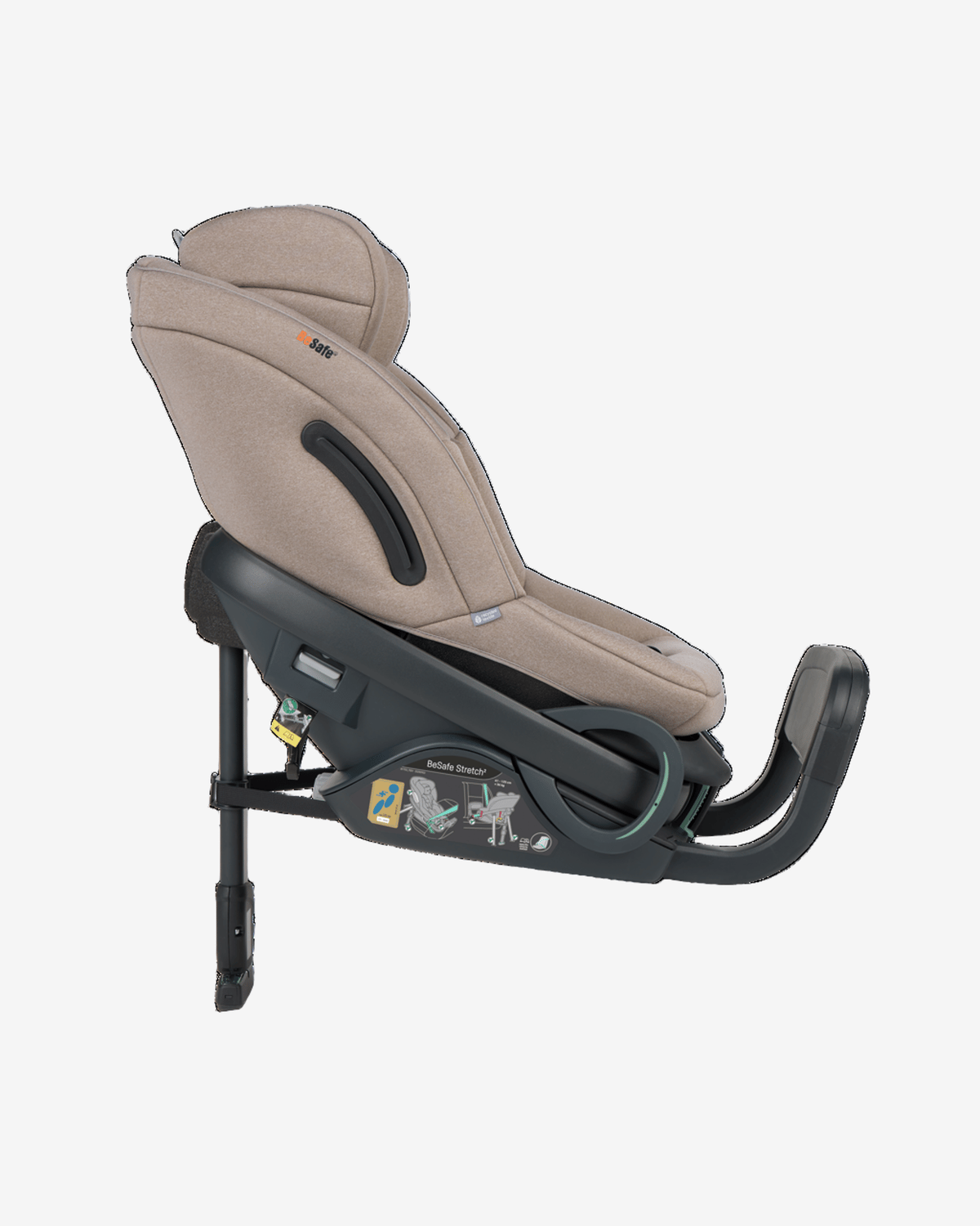 BeSafe Stretch 2 – Ny Ergo Cushion & Oppdatert EXO Ramme | Bilstol Barn 6mnd til 7 år