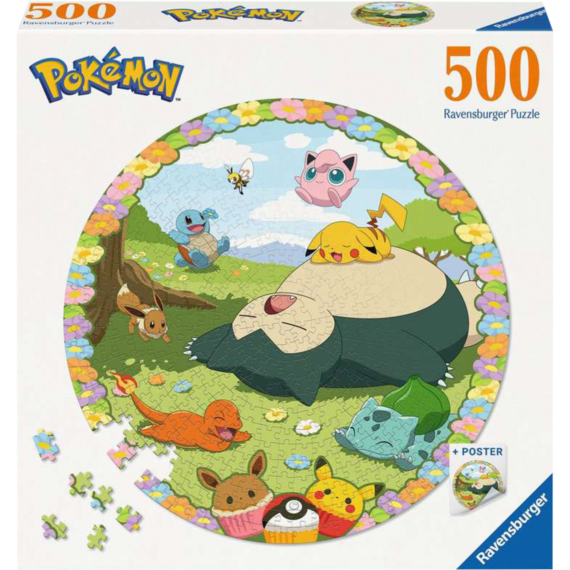 Ravensburger Puzzle Puzzle Blumige Pokémons