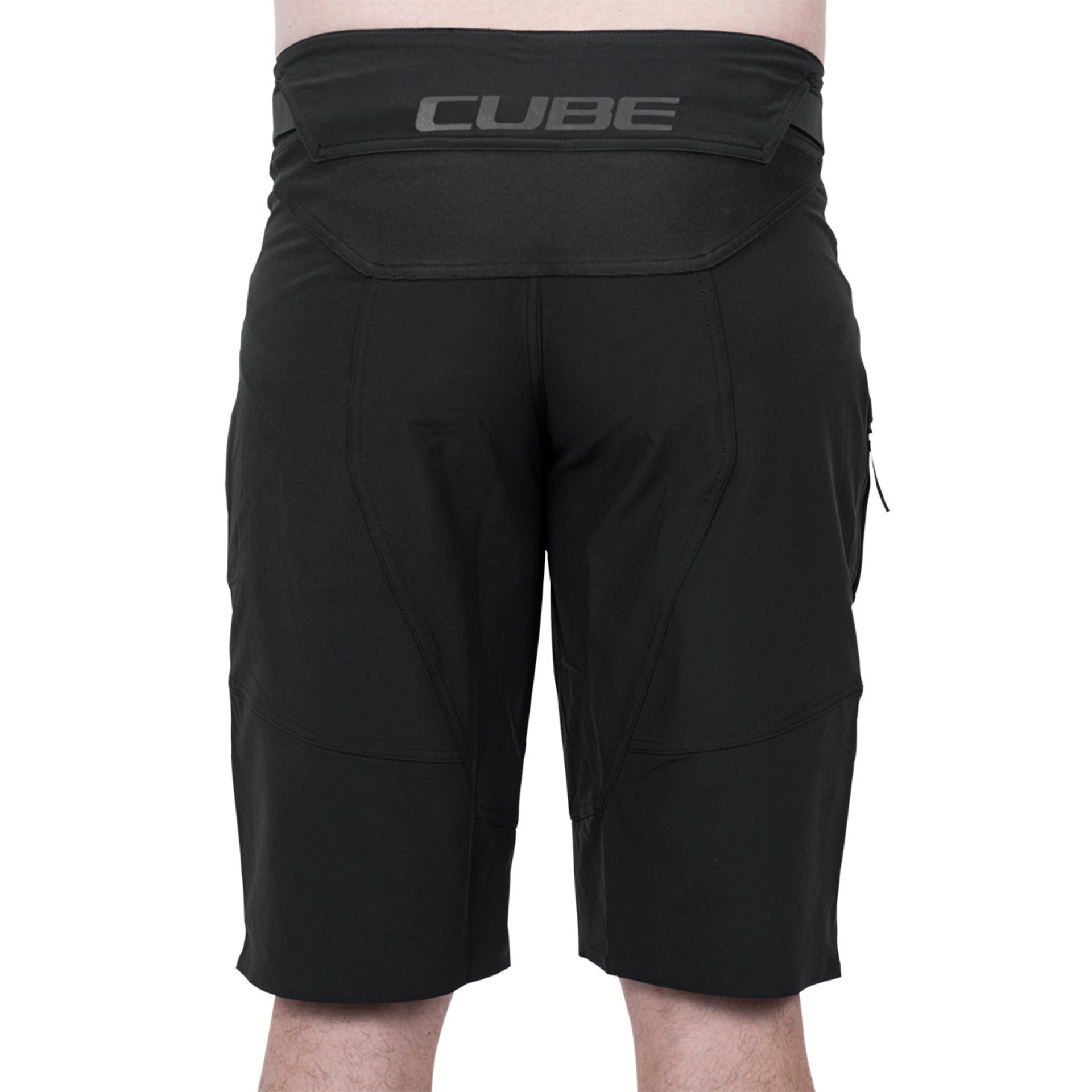 Cube Edge Baggy X Actionteam MTB Fietsbroek Kort Zwart Heren