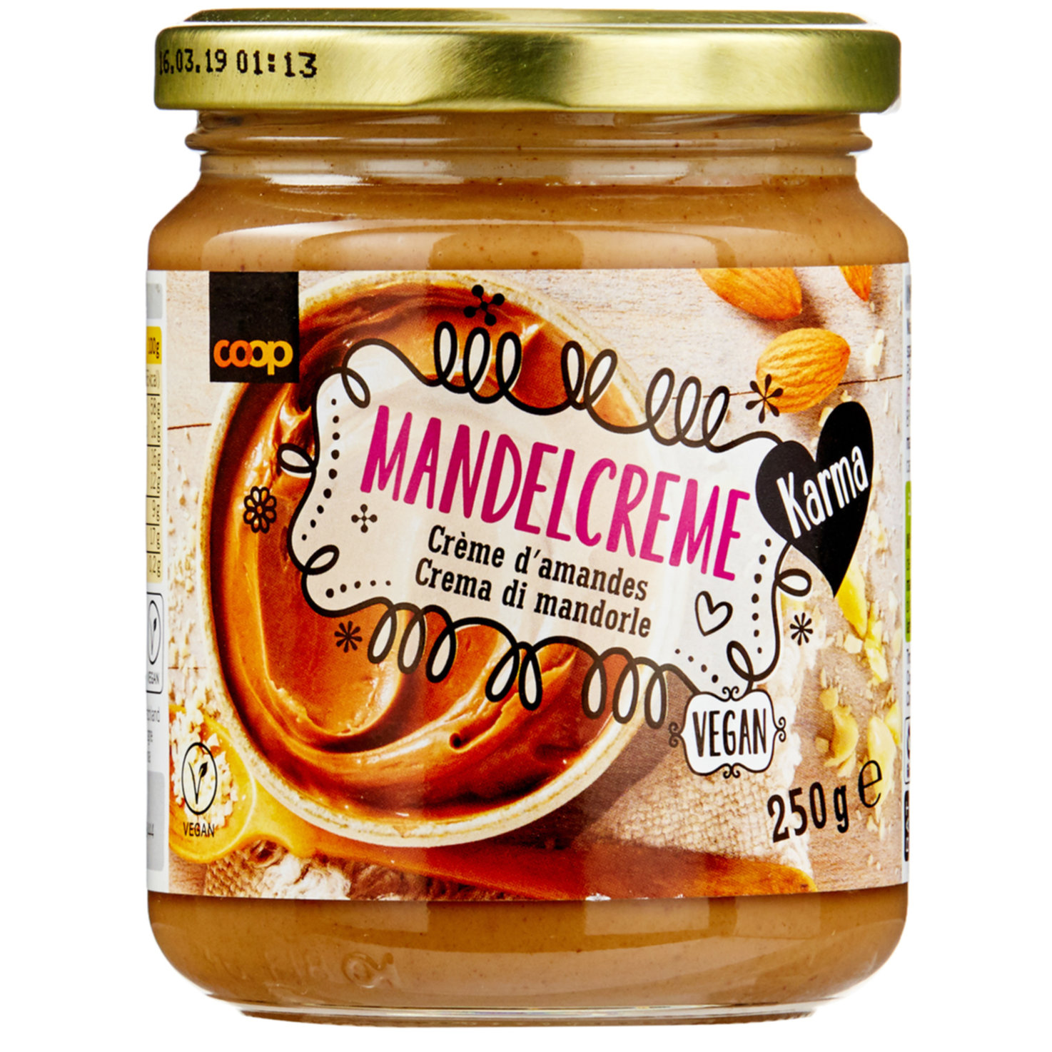 Karma Mandel Creme 250g