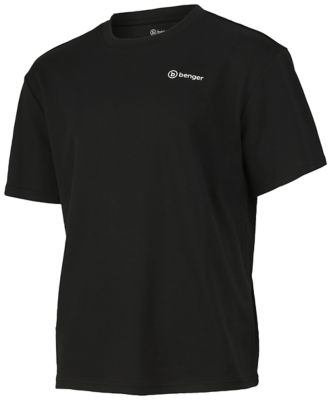 BengerSHIRT SCHRIFT HINTEN - schwarz