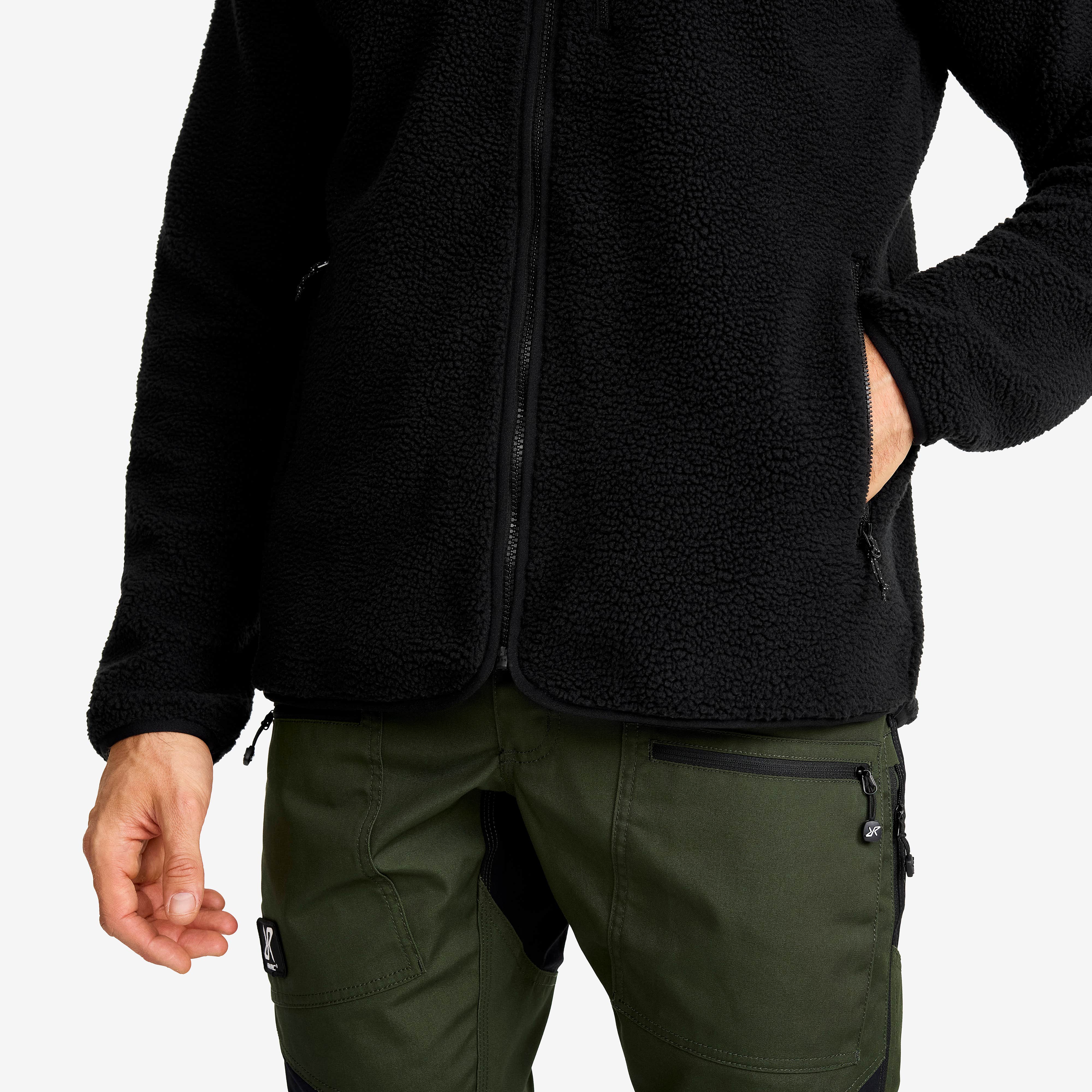 Canyon Full-zip Pile Fleece Herre Black