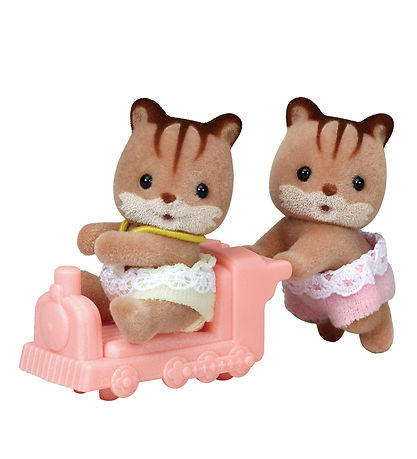 Sølvanian Families - Walnut Squirrel Twins - 5421