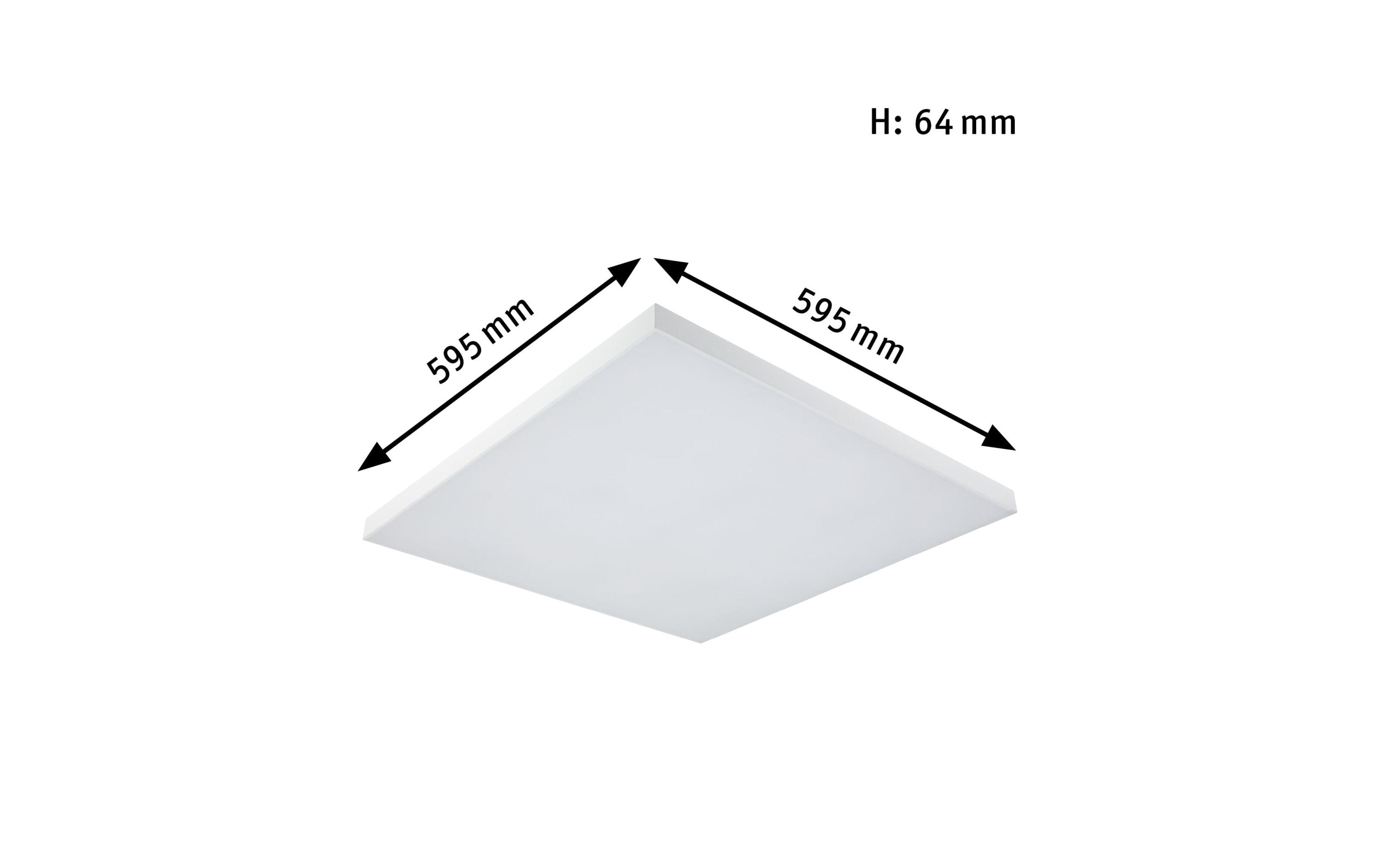 Deckenleuchte LED Panel Velora Rainbow, 31 W, RGBW, WeissLED Panel