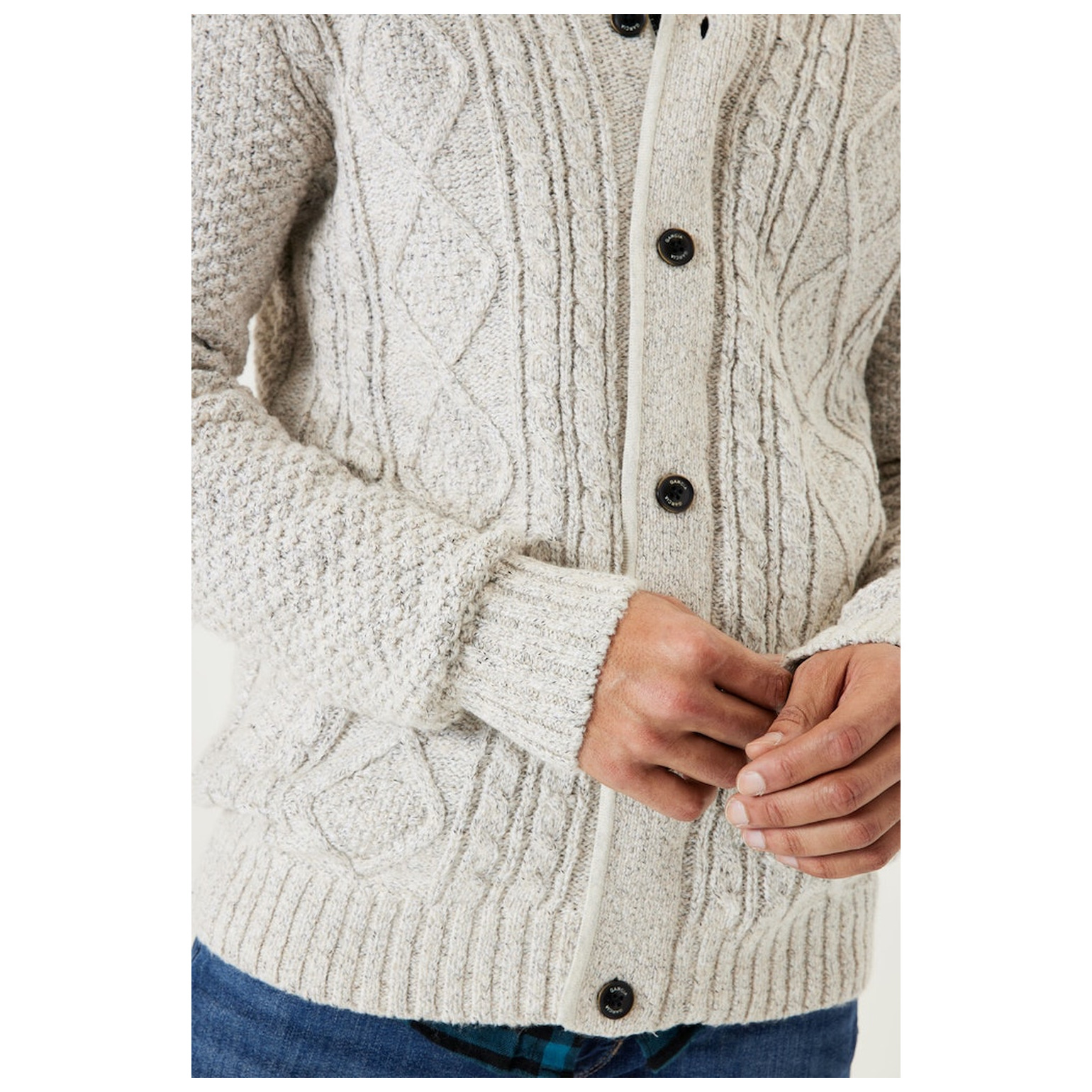 Garcia K31251_men`s cardigan