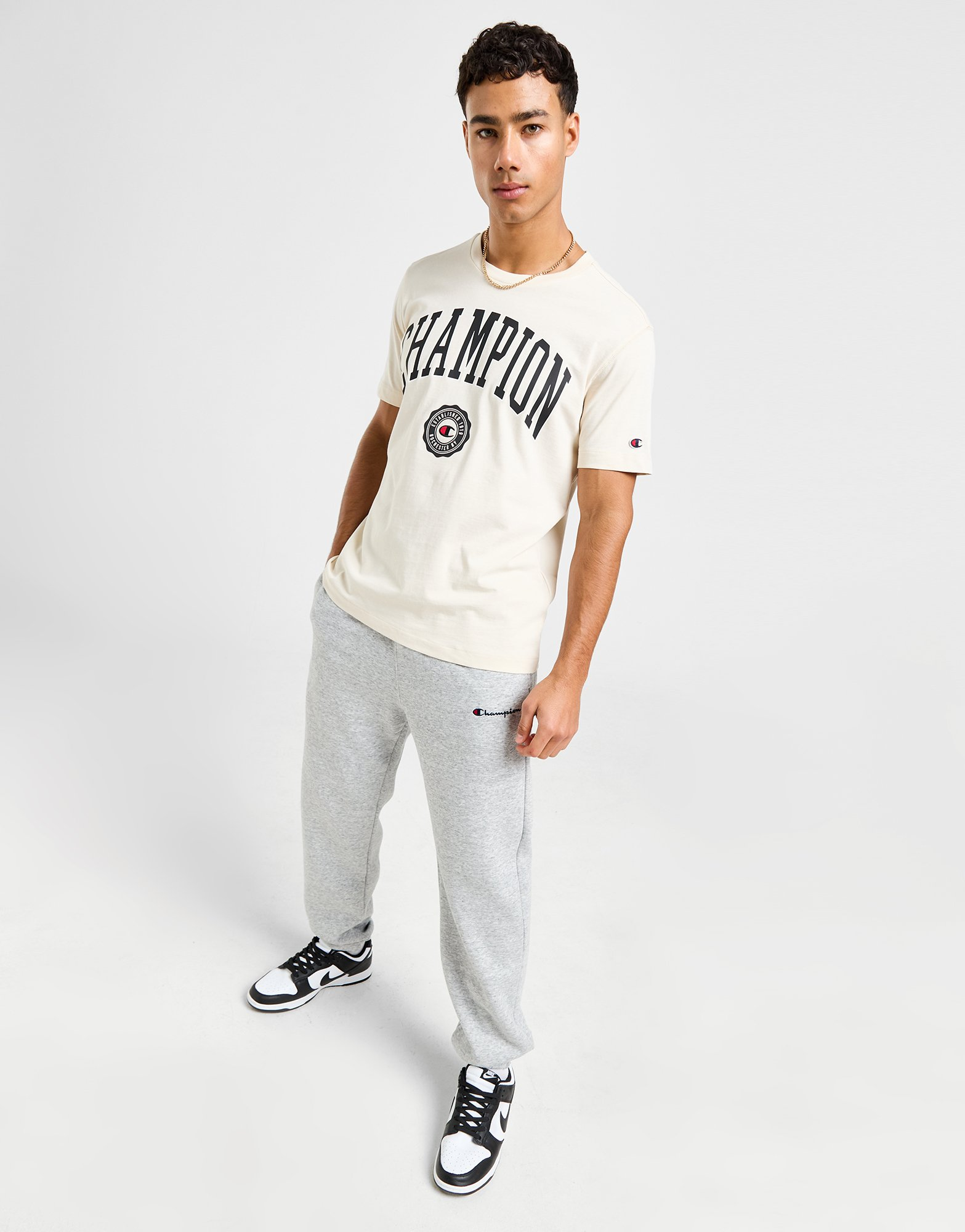 Champion T-shirt Arch Logo Homme