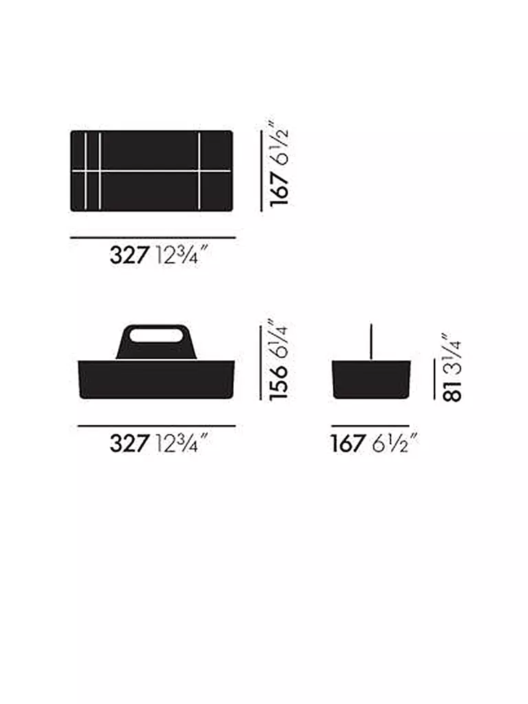 VITRA Toolbox Mandarine orange