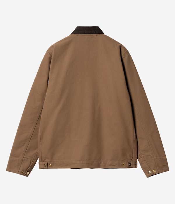 Carhartt WIP Detroit Organic Dearborn Jacke (hamilton brown tobacco rinsed) online kaufen | skatedeluxe