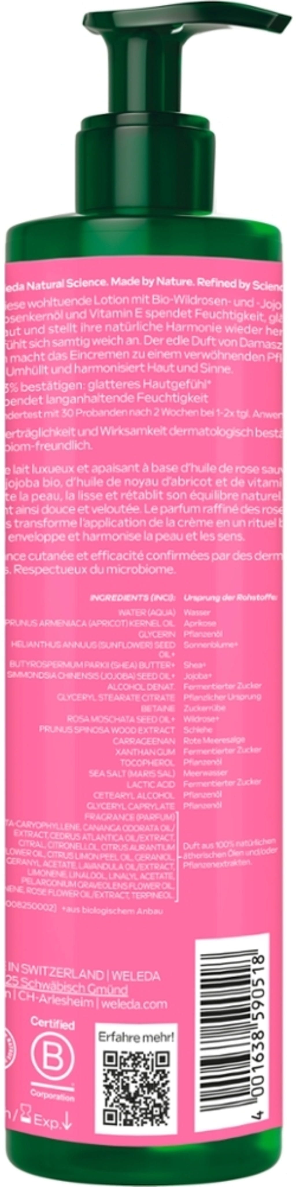 Weleda  Wildrose & Vitamin E Glättende Bodylotion, 250 ml
