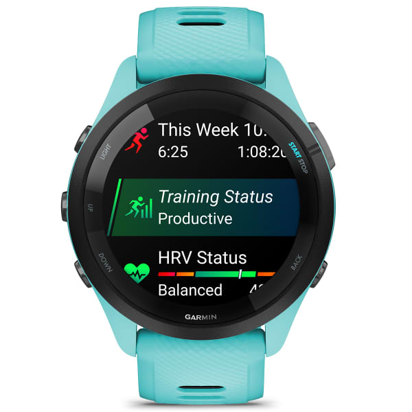Montre cardio GPS GARMIN FORERUNNER 265 AQUA