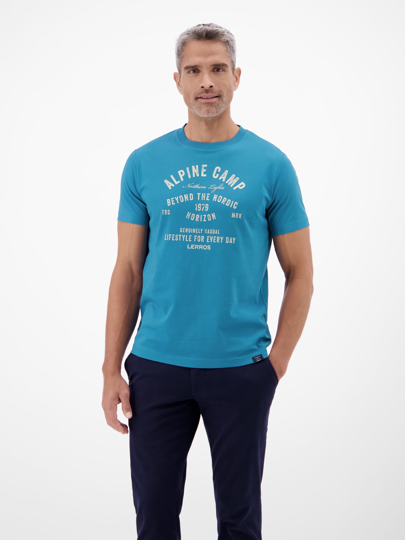 Herren T-Shirt mit Outdoorprint