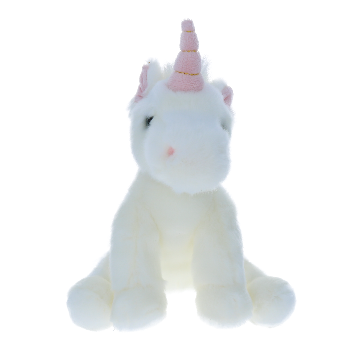 Peluche licorne rose Frisette