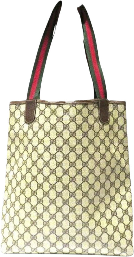 Gucci Vintage Gucci Shoulder Bag Beige