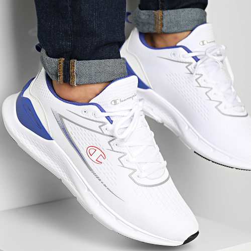 Baskets Nimble S22093 White Grey Royal Blue