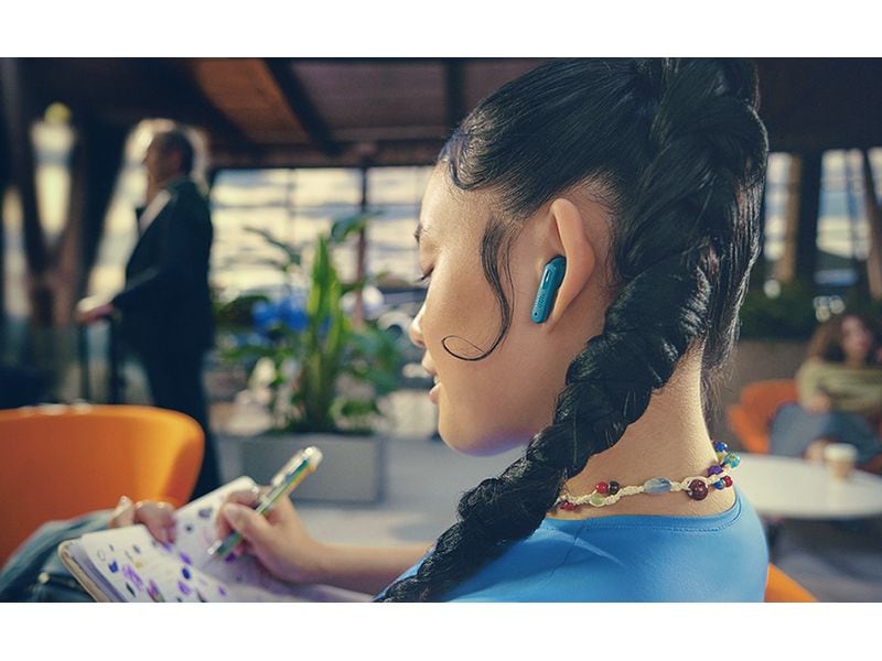 JBL True Wireless In-Ear-Kopfhörer Tune Beam 2 Grün Kabellose Ohrhörer mit Noise-Cancelling-Funktion
