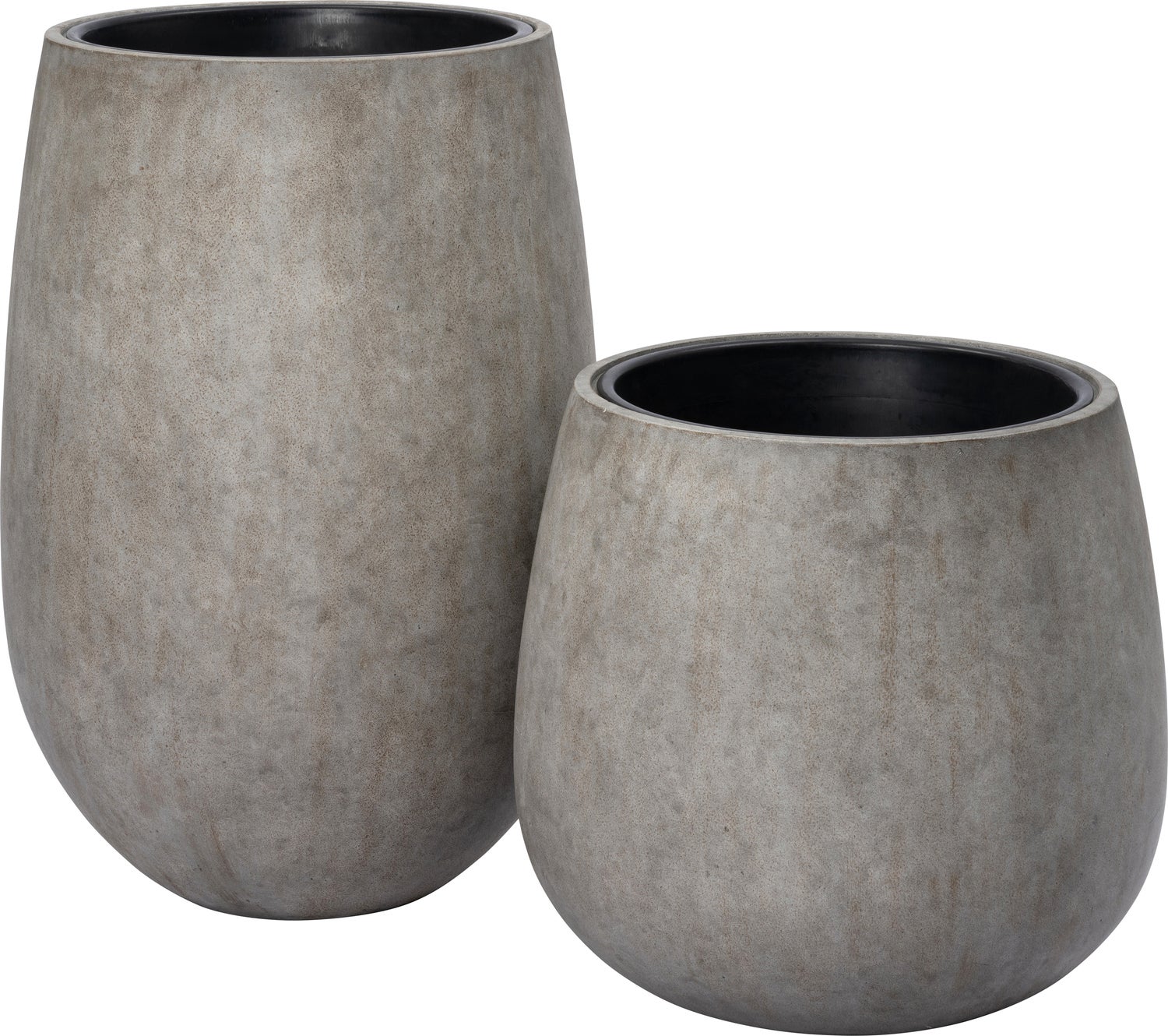 Intratuin bloempot Riri grijs D 52 H 75 cm
