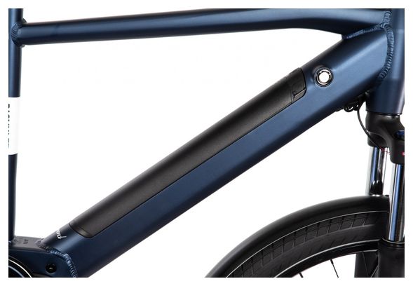 Vélo de Ville Électrique Bicyklet Raymond Shimano Acera 9V 504 Wh 27.5'' Bleu Matt Night
