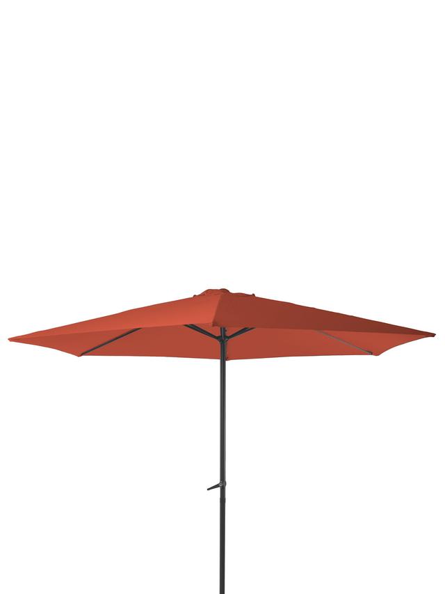 Sonnenschirm Ø 300 cm, 6 Streben, Drehkurbel