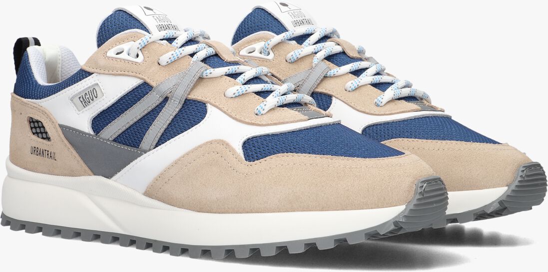 FAGUO blauwe faguo lage sneakers urbantrail baskets