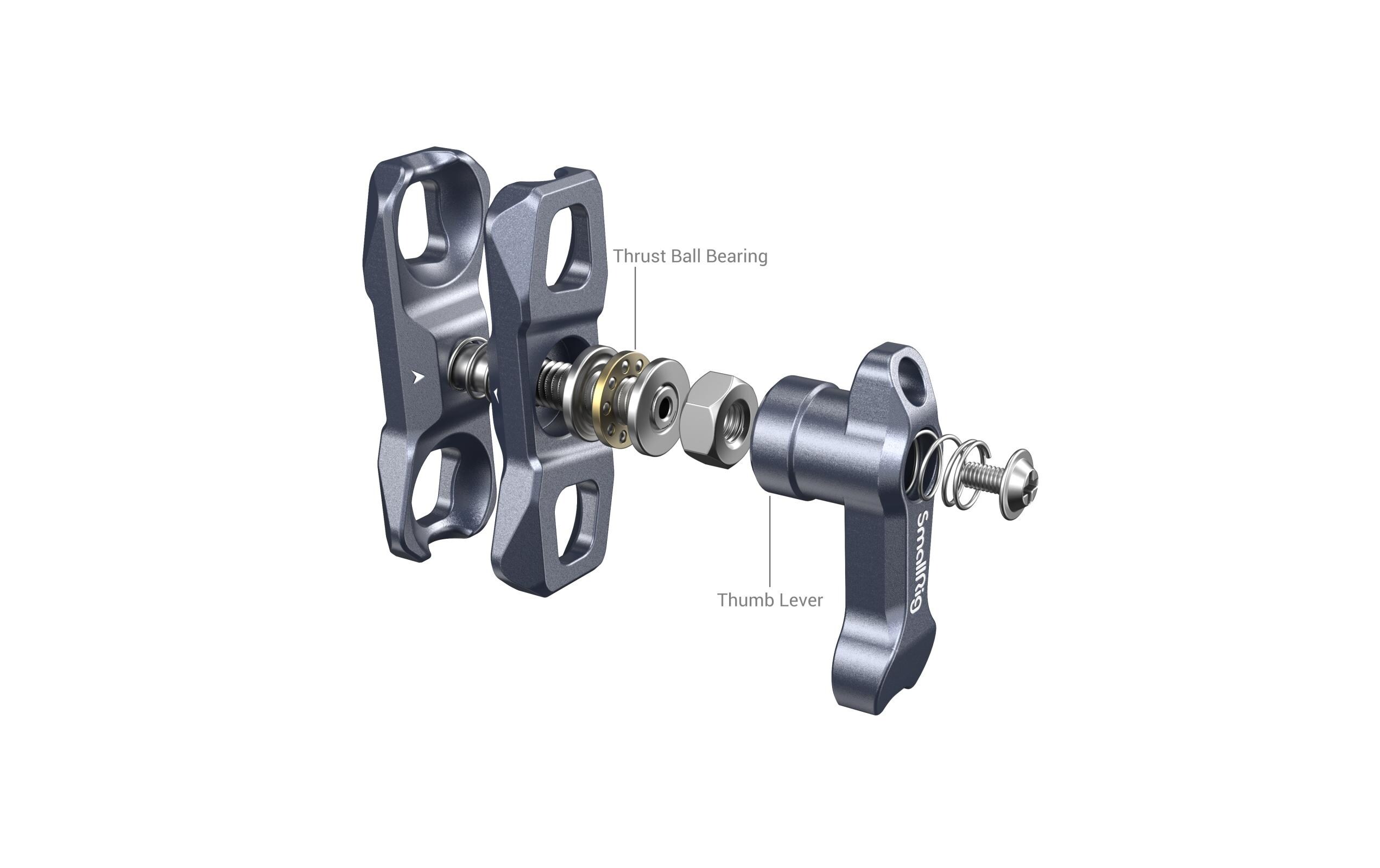 Magic Arm with Dual Ball Heads (1/4-20 Screws)Magic Arm mit zwei Kugelköpfen