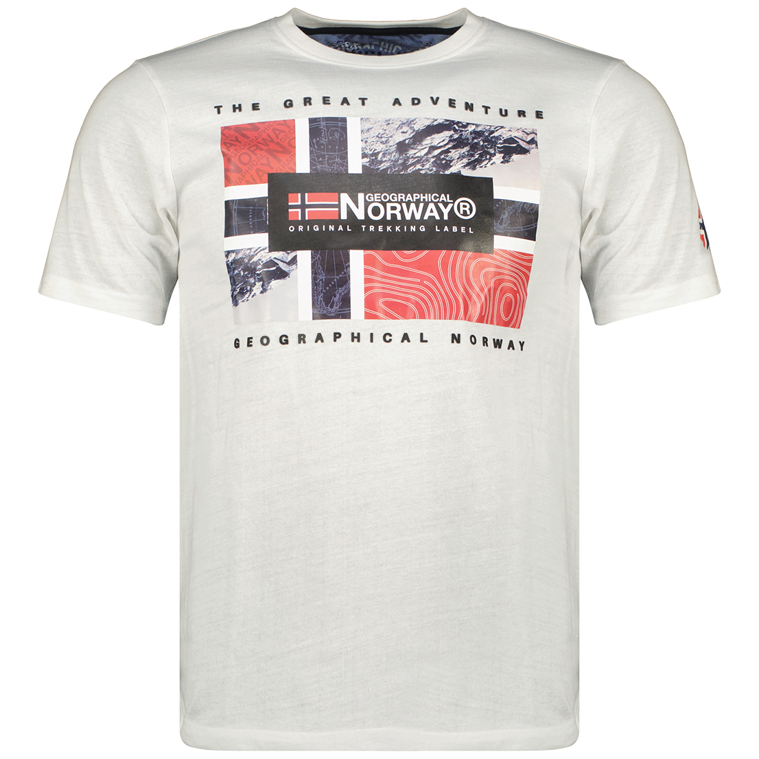 Camiseta de manga curta Jeologic SW1240HGN