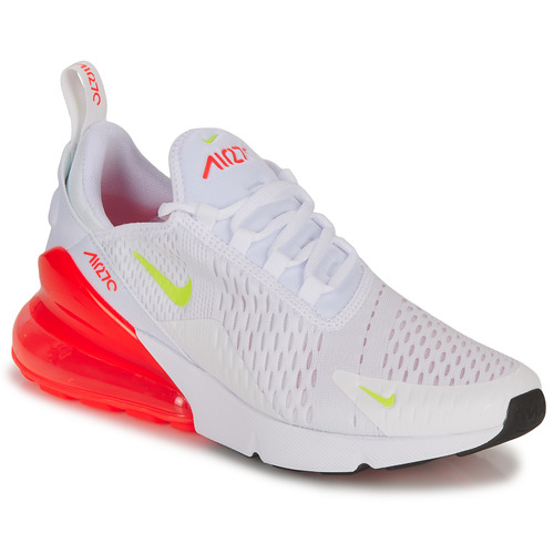 Nike - AIR MAX 270 - Blanc / Orange