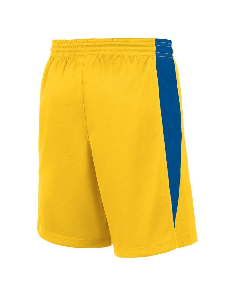 Short de basket Nike Team Jaune & Bleu Royal pour enfant