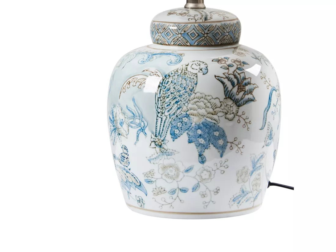 Lampe à poser JAMAPA Porcelaine Blanc