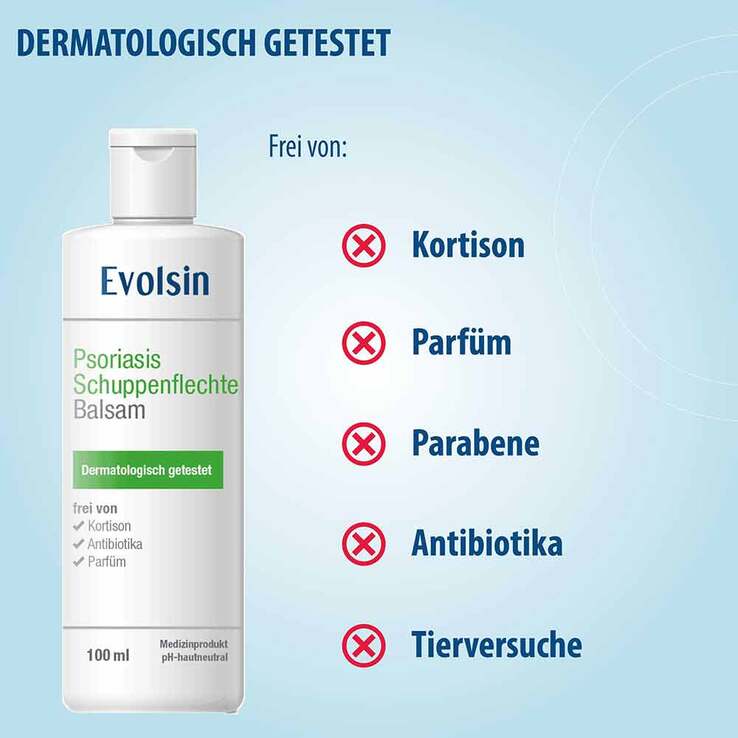 Evolsin Psoriasis Schuppenflechte Balsam, 100 ml