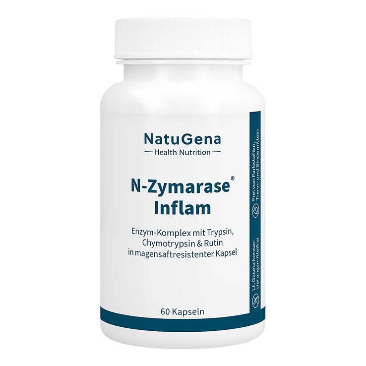 N-Zymarase Inflam Enzym-Komplex + Rutin Kapseln, 60 St