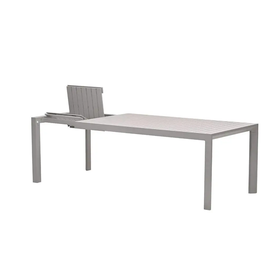 Latina uitschuifbare tafel - 180/230x100 cm - taupe