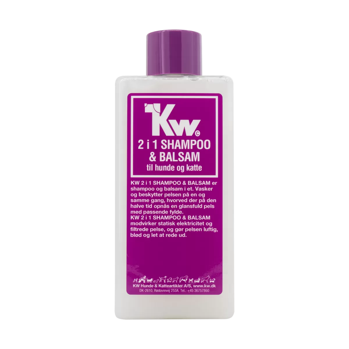 KW 2-i-1 Shampoo og Balsam - 200 ml