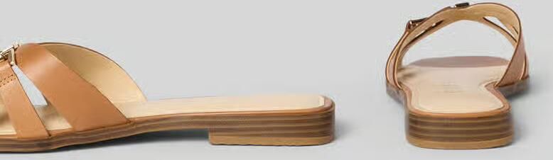 Guess Slipper van echt leer model 'Realla'
