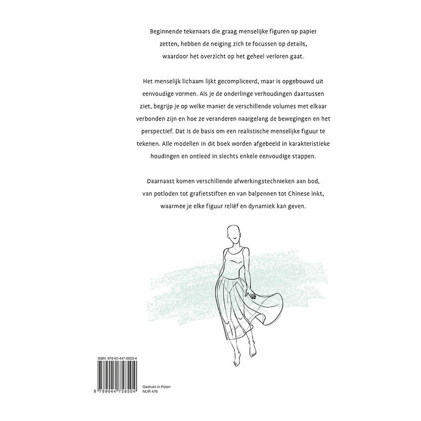 Stap voor Stap Mensen Leren Tekenen Hobbyboek