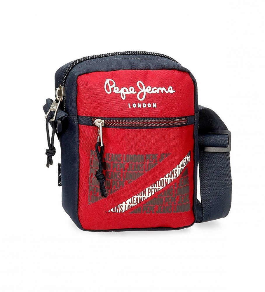 Bolsa de ombro Pepe Jeans Clark vermelha