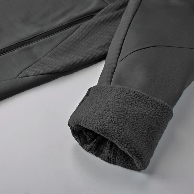 Decathlon Quechua - Jaqueta Fleece Feminina para Caminhada Quechua - MH520 com Capuz