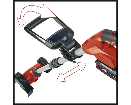 Einhell Power-X-Change GC-CC 18 Li accu voegenreiniger inclusief 2,0 Ah accu en lader