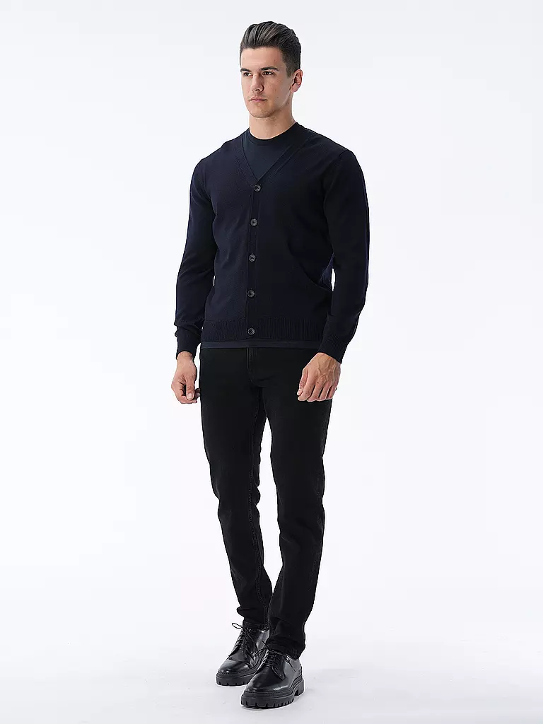 MAERZ Cardigan dunkelblau