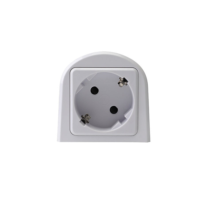 Applique murale de salle de bain LED intégrée 400lm 5W IP20 blanc neutre GoodHome blanc