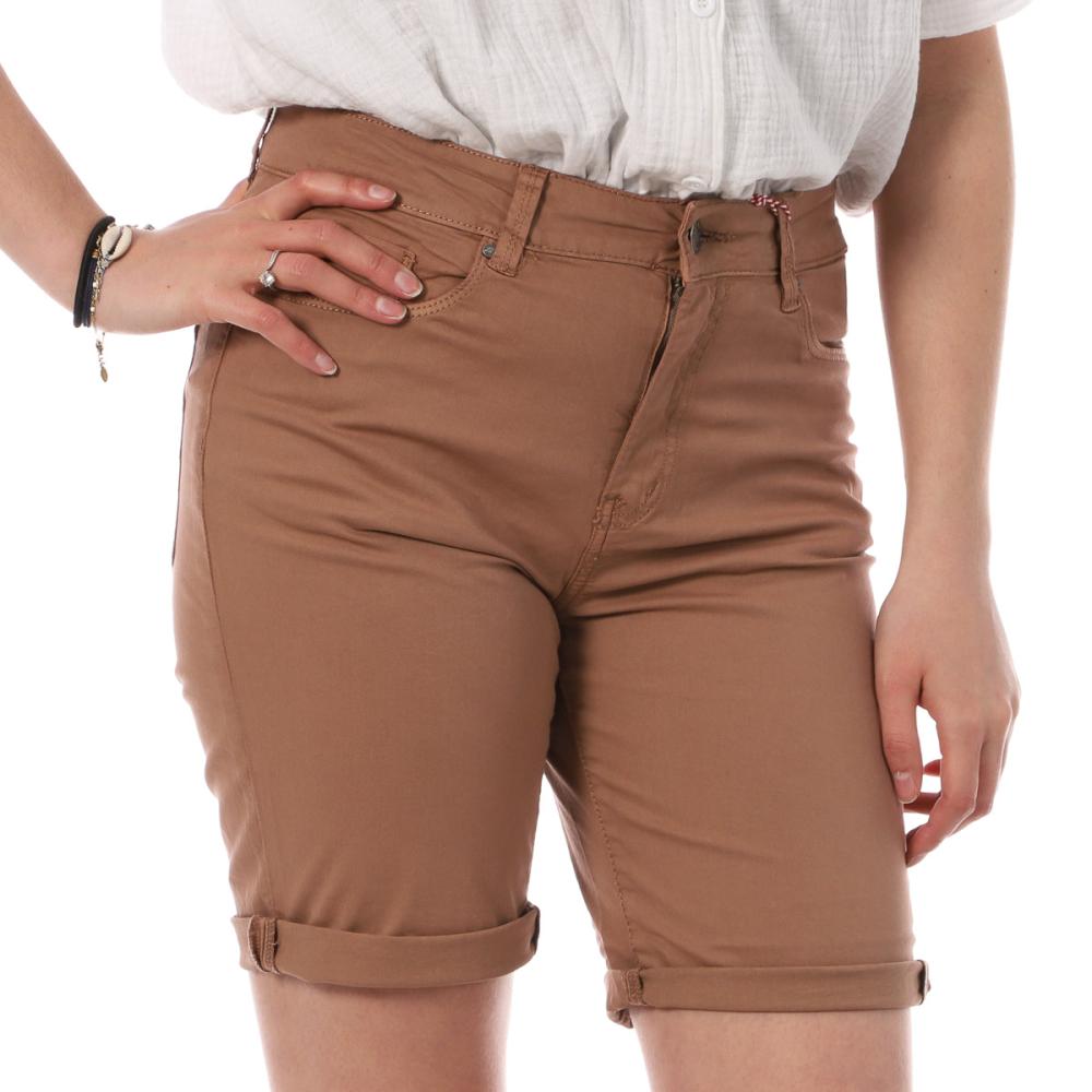 Lee Cooper Bermudas Marron Femme Lee Cooper Wopara