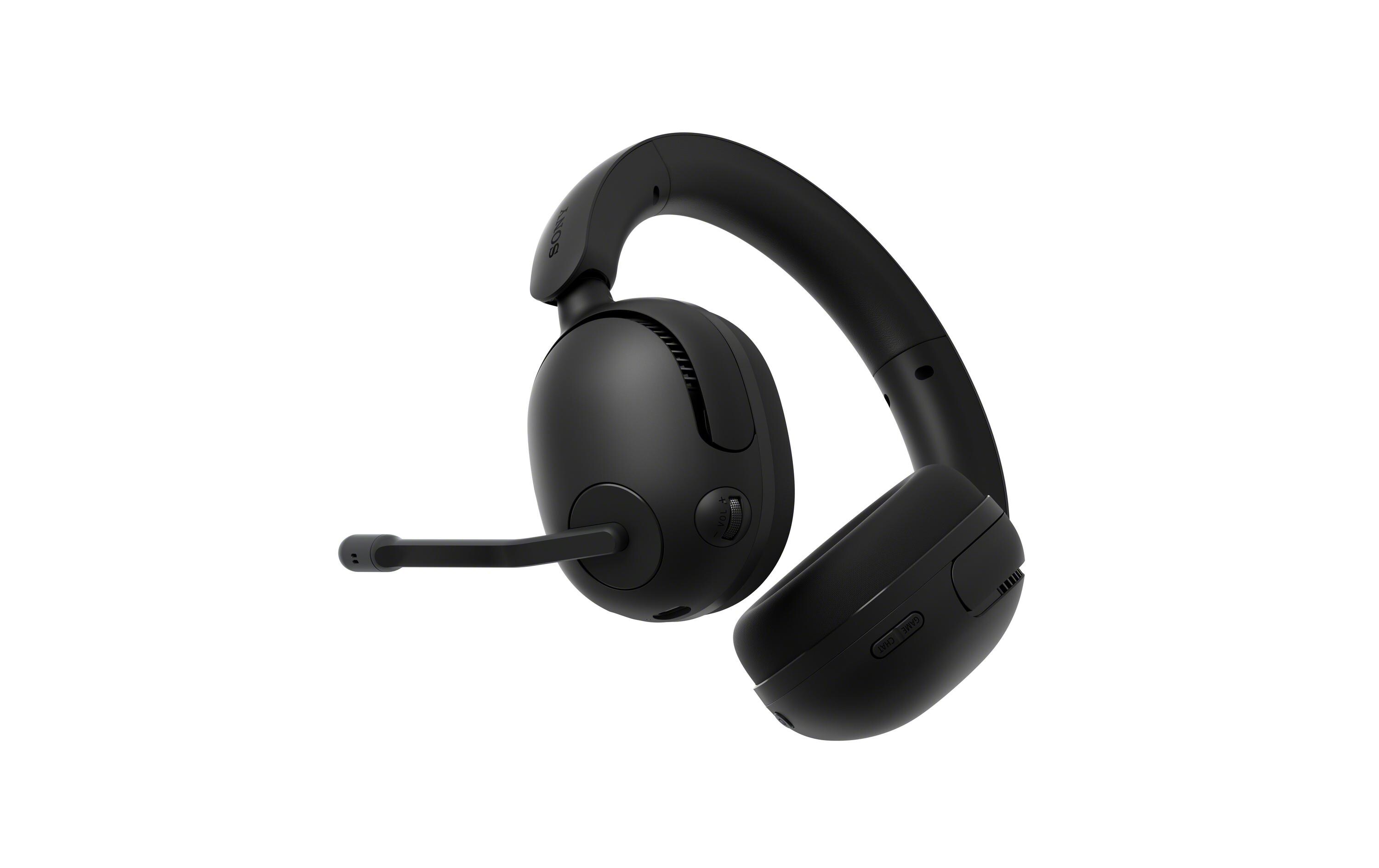 Headset INZONE H5 Schwarz<br>Leichtes, weiches und kabelloses Gaming-Headset