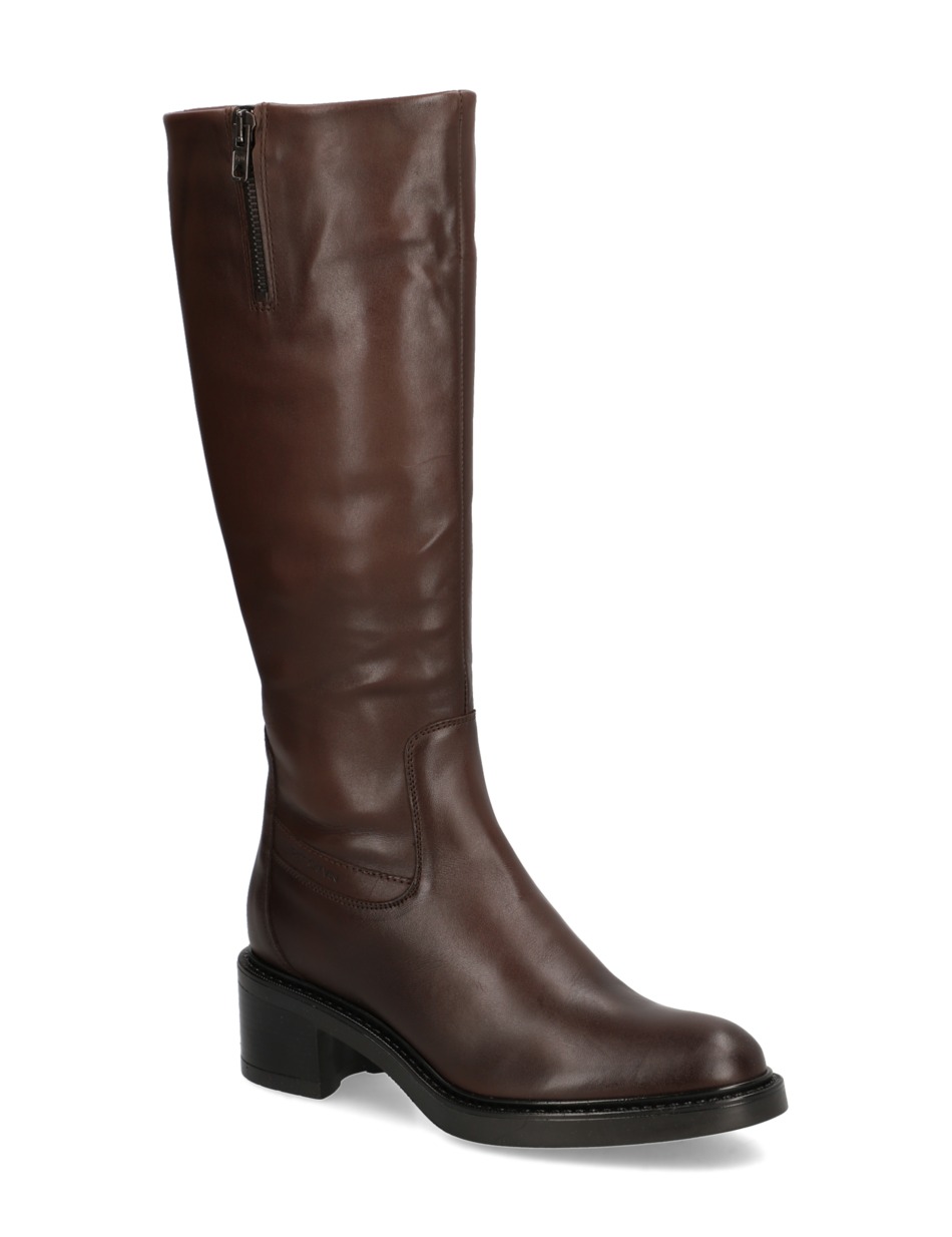 Glattleder Stiefel