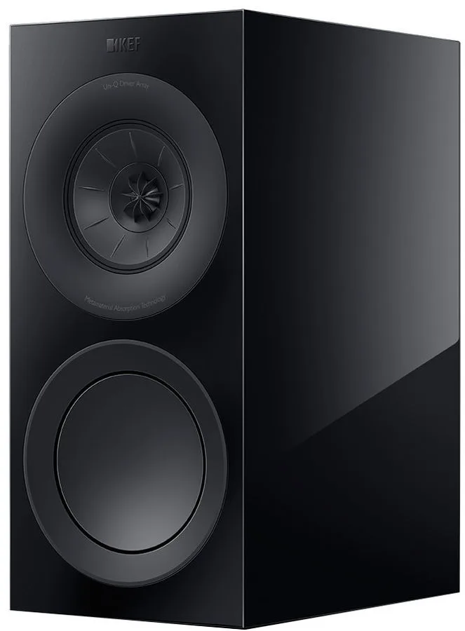 KEF R3 Meta Noir laqué (la paire) Enceintes bibliothèque