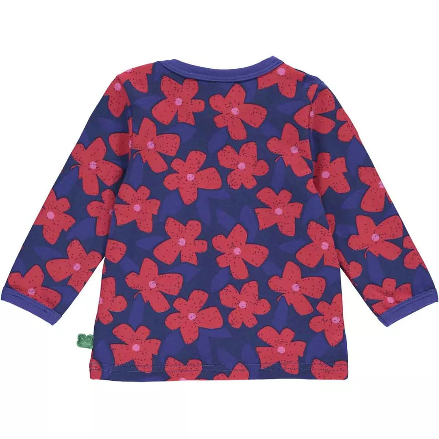 Fred's World Babylangarmshirt blueLollipopFuchsiablue