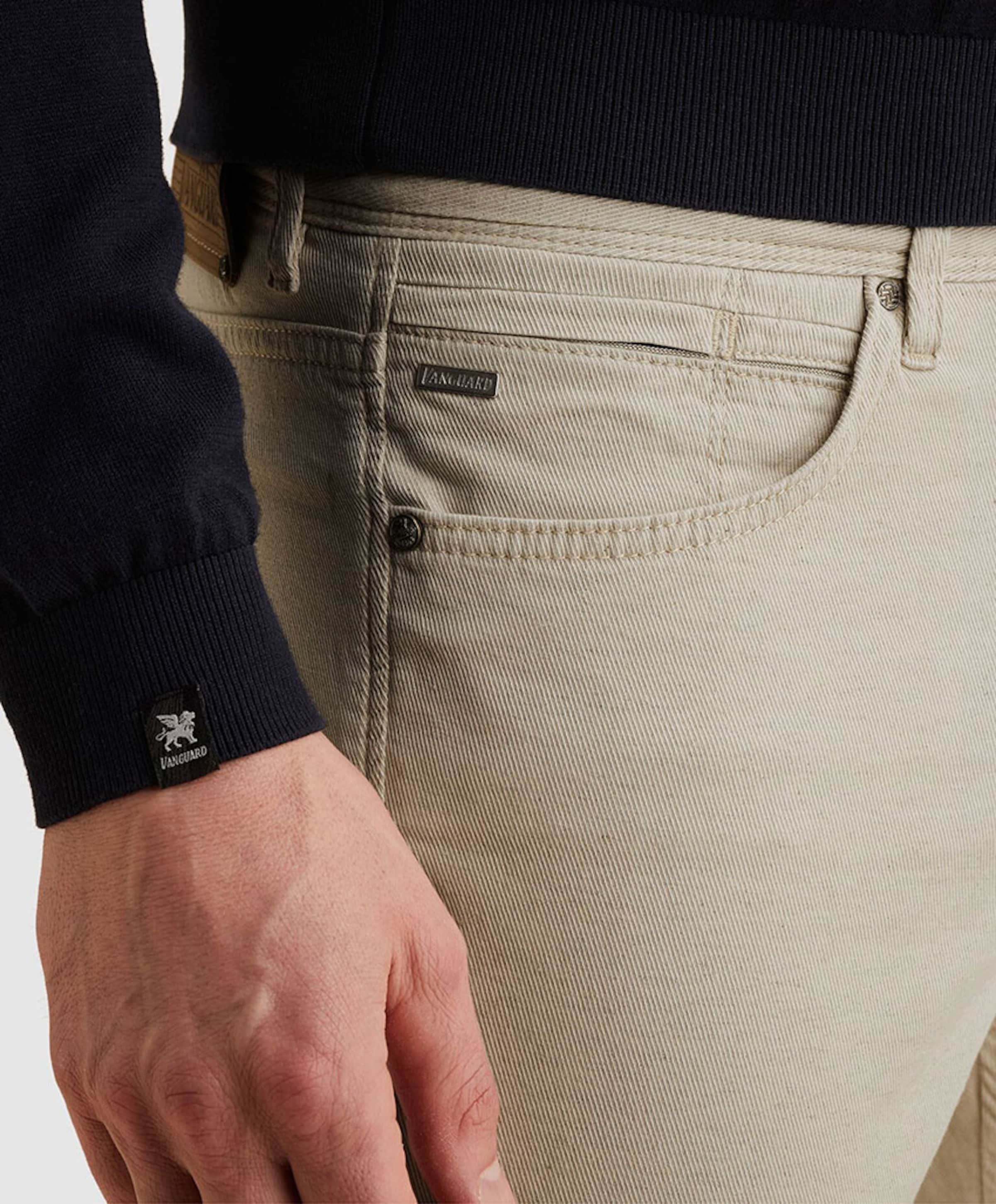 Vanguard V7 RIDER 2.0 LINEN STRETCH TWILL heren broek beige