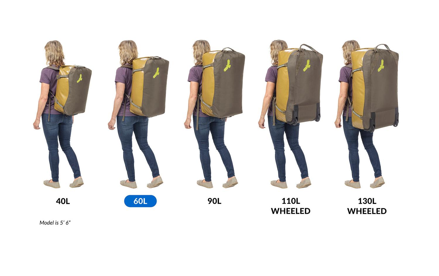 Duffle Bag Migrate 60 l<br>Umweltfreundliches Duffelbag