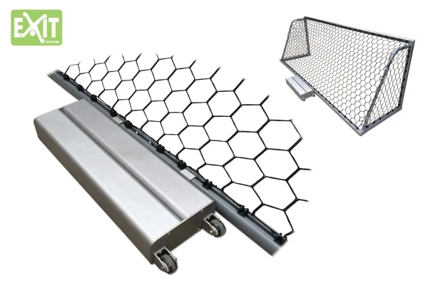 EXIT 42.90.60.00, Kontravægt, Kunstgræs/naturligt græs, Grå, Aluminium, 3 År, 1 stk