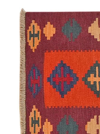 porta x Ipek Kelimteppich GASHGAI EMILIA 59 x 197 cm mehrfarbig