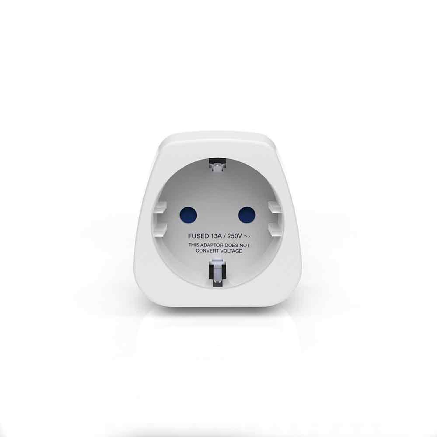 TravelBlue Travel Adaptor Europe to USA white