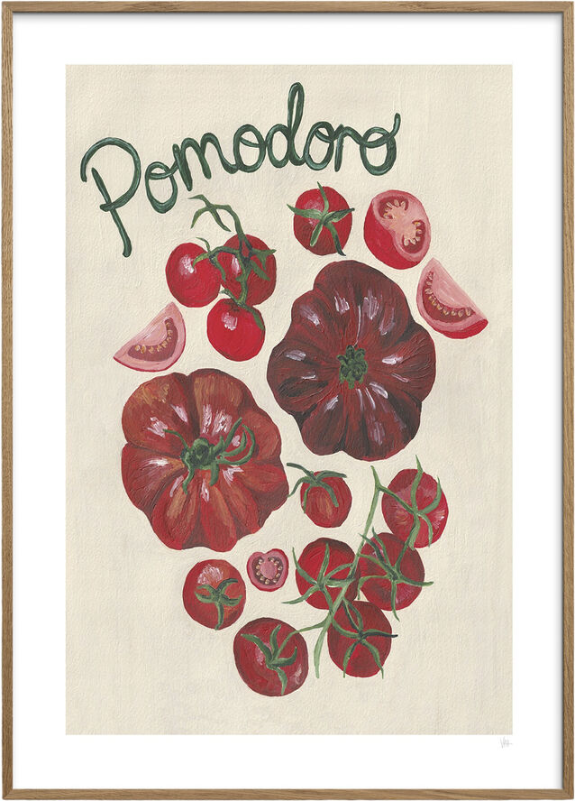Poster & Frame Violets Print House - Pomodoro Flerfarvet